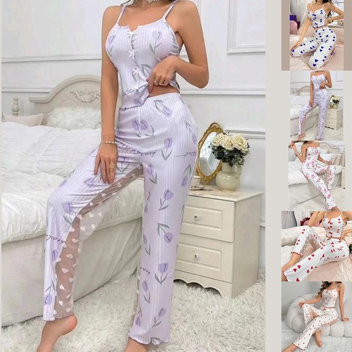 Set pigiama donna stampato - pigiama, con