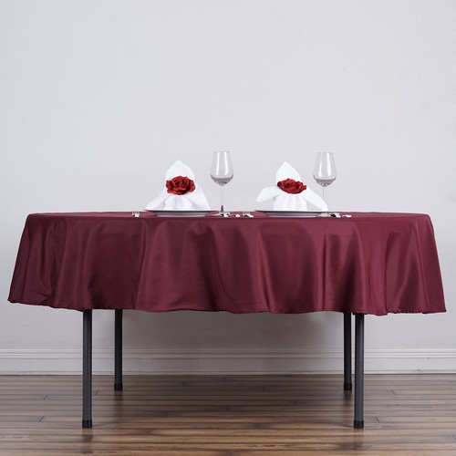 Tovaglia poliestere tonda - tonda, 70"