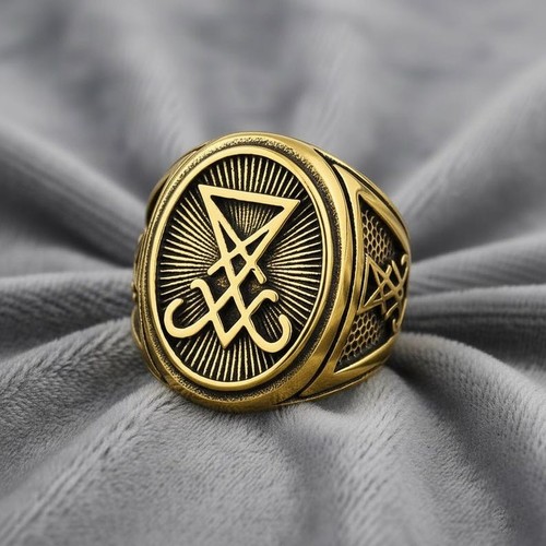 Anello uomo placcato - , oro