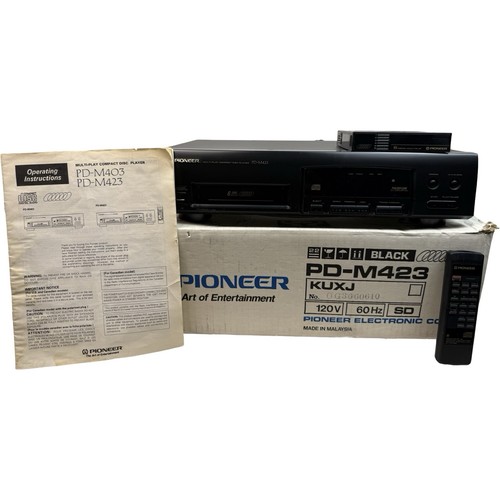 Pioneer m423 dischi cd - dischi,