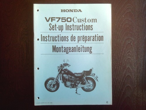 Honda 750 custom vf750 - vf,