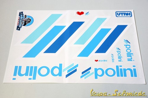 Vespa set 11x adesivi - 11x,