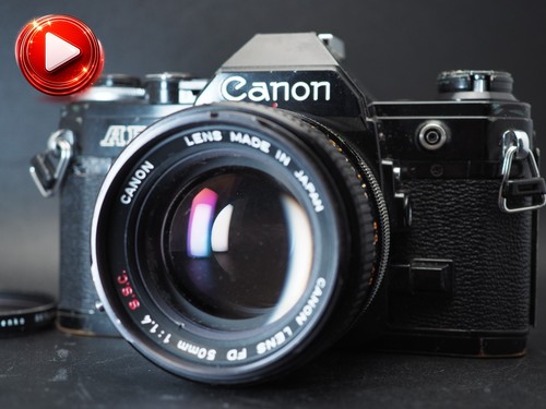 Canon slr 35 mm - ae-1,