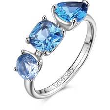 anello trilogy azzurro Brosway