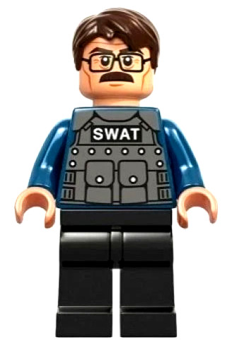 Lego 77001 minifigure swat - minifigure,