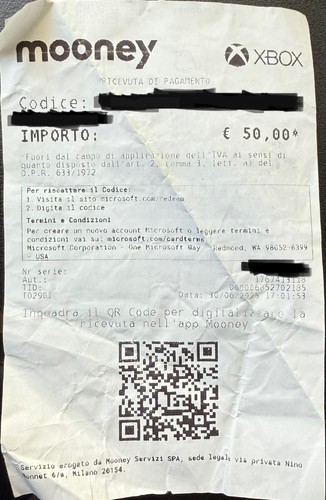 Euro xbox live - 50,