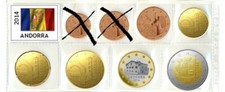 Andorra 2014 serie - andorra, euro