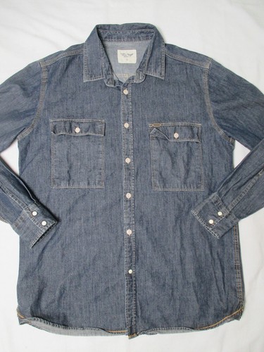 Camicia jeans uomo - uomo, cedar