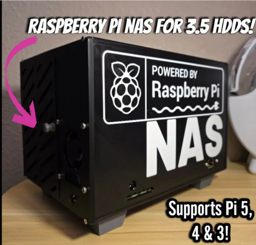 Custodia nas raspberry 5 - custodia,