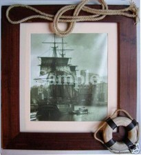 CORNICE MARINARA PER STAMPE O QUADRI MARINE VELIERI ECC