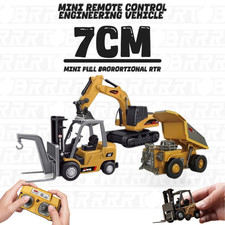 3PCS 1/64 Micro RC Veicolo da