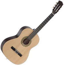 Chitarra Classica Acustica 6 Corde Nylon Taglia 7/8 per Principianti 10-13 Anni