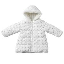 Piumino invernale per bambini Chicco reversibile bianco 62