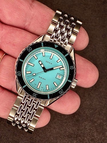 Doxa sub 200 quadrante blu - sub,