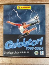 ALBUM CALCIATORI 2003-2004 PANINI VERSIONE PAGAMENTO NON COMPLETO