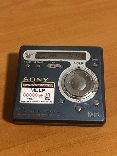 Sony r700 minidisc walkman - minidisc,