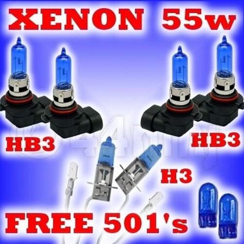 55w xenon fari lampadine - 55w,