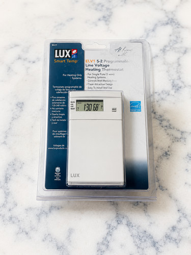 Lux elv1 termostato di - lux,