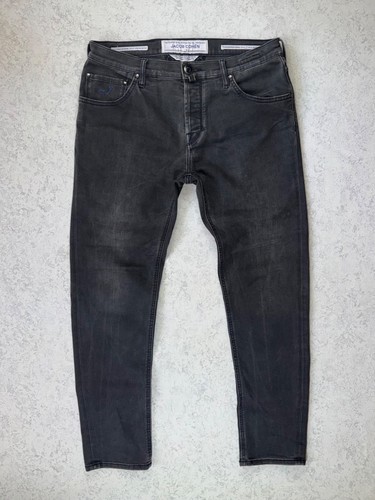 Jeans jacob cohen denim nero - jacob,