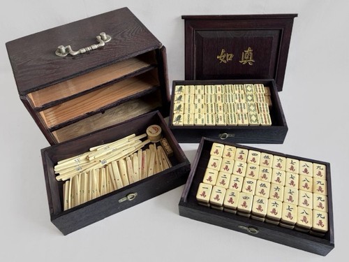 Piastrella mahjong retrò - mahjong,