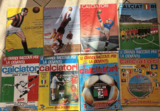 8 ALBUM FIGURINE CALCIATORI