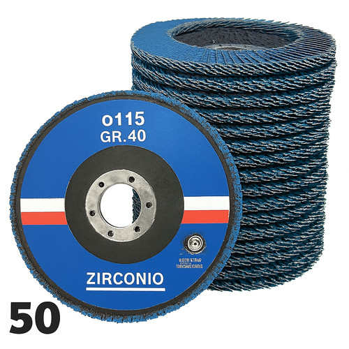 Dischi lamellari ø115mm - Ø115mm, grana