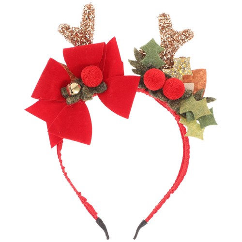 Cerchietto corna renna - ,
