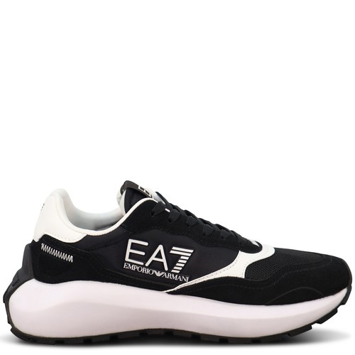 Ea7 sneakers nera - nera, bianca