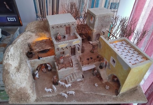 Presepe artigianale - presepe,