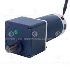 STEPPERONLINE Spazzolato 24V 150W 2.39Nm 600RPM con Cambio Spur 3:1 Motoriduttore DC