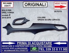 RIVESTIMENTO COPERTURA CRUSCOTTO grigio scuro opaco OPEL CORSA E 2015-2019