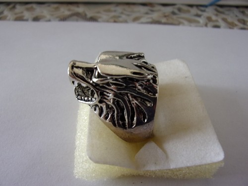 Anello uomo lupo - uomo,
