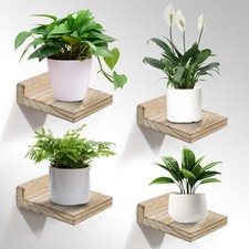 Estante flotante de pared de 4