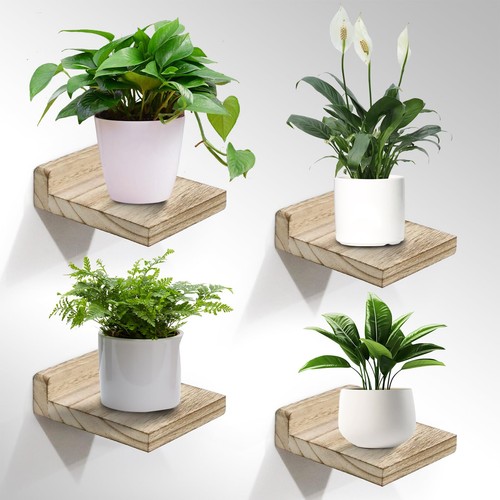 Estante flotante pared - de, 4