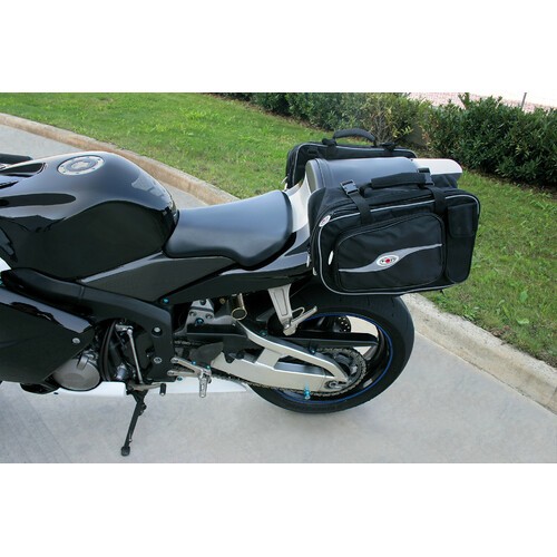 Coppia borse laterali moto