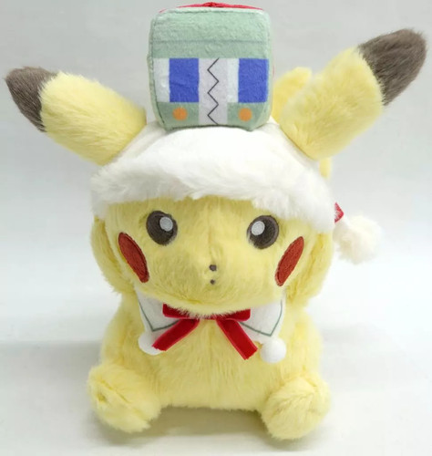 Peluche pikachu holiday - pikachu,