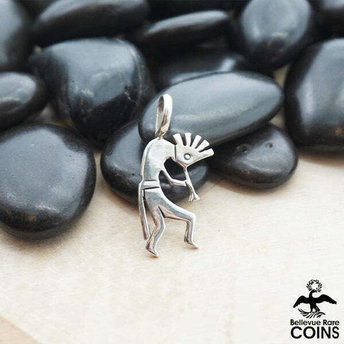 Ciondolo kokopelli vintage - kokopelli,