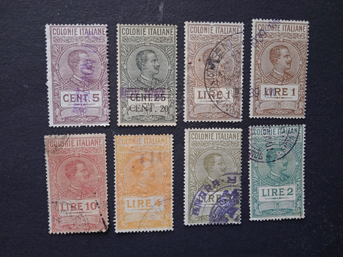 1930 colonie italia vitt - colonie, d'italia