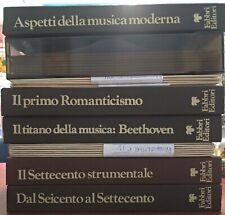 Collana I GRANDI MUSICISTI Fabbri Editore Anno 1978 non completa Anche Singoli