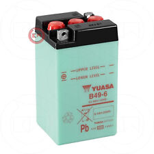 BATTERIA YUASA SENZA B49-6 6V/8AH PER MOTO BMW R 25/3 250 1953-1956