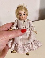 ANTIQUE  BISQUE/Biscuit e Composizione Armand Marseille MIGNONETTE DOLL Vintage