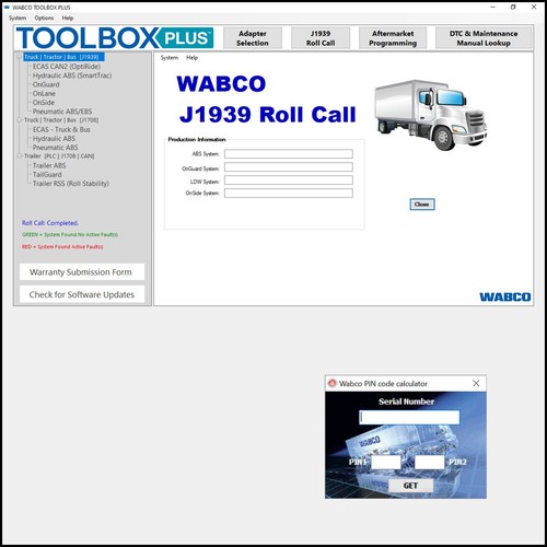 Wabco toolbox plus - toolbox, (2026)