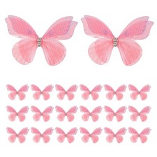 20Pcs Butterflies Organza
