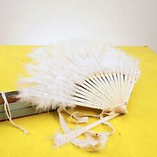 ventaglio vintage in avorio e