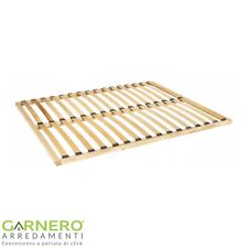 Rete a doghe matrimoniale 160x200cm senza piedini TECNA