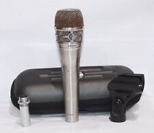 Shure KSM8 Dualdyne Microfono Vocale Portatile Dinamico Nichel Autentico con Custodia!