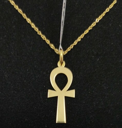Pendente catena oro 18k - e,