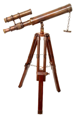 Raro antico telescopio nautico