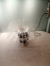 Lampada da tavolo vintage anni 70 con fibra ottica