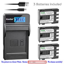Kastar Battery LCD USB Charger